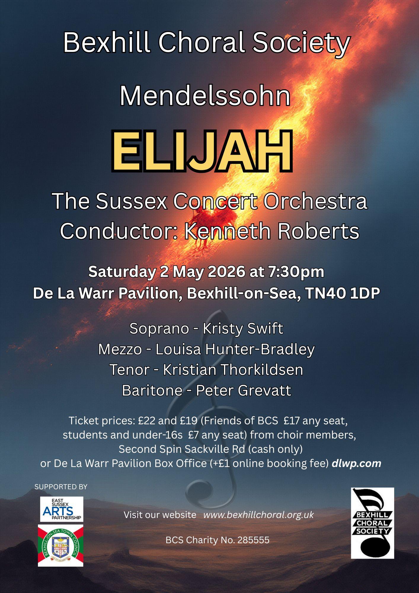 Mendelssohn 'Elijah' - oratorio