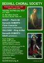 Rescheduled October Concert inc  'Iseult' & 'King Arthur'