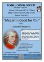 Mozart is Good for You!  Recital by Kenneth Roberts, BCS's Director of Music